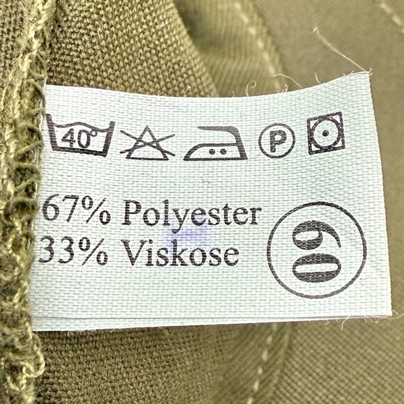 Austrian Military Field Cap Hat Green Slama Wein Heereseigentom HBA 2004 (B) - Picture 9 of 11